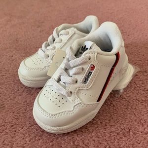 Adidas Original Continental 80 I Baby / Toddler White Shoes Sneakers